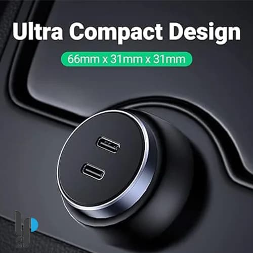 شارژر فندکی 36 وات یوگرین مدل UGREEN CD213-10144 — تصویر ۹