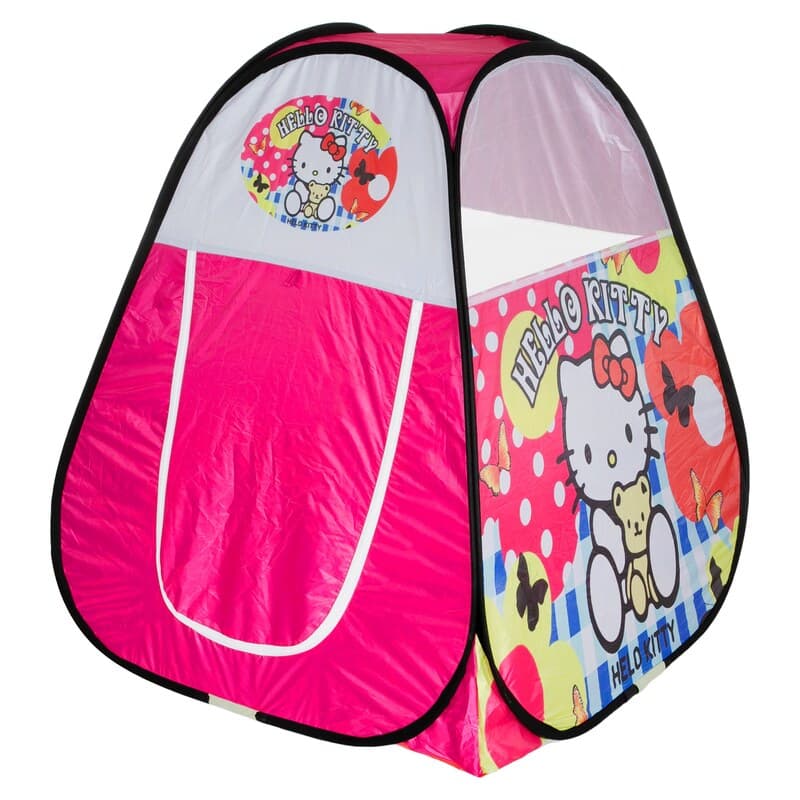 چادر بازی کودک طرح کیتی دخترانه hello kitty کادو سیسمونی تیشرت ست عروسک کد5 — تصویر ۹