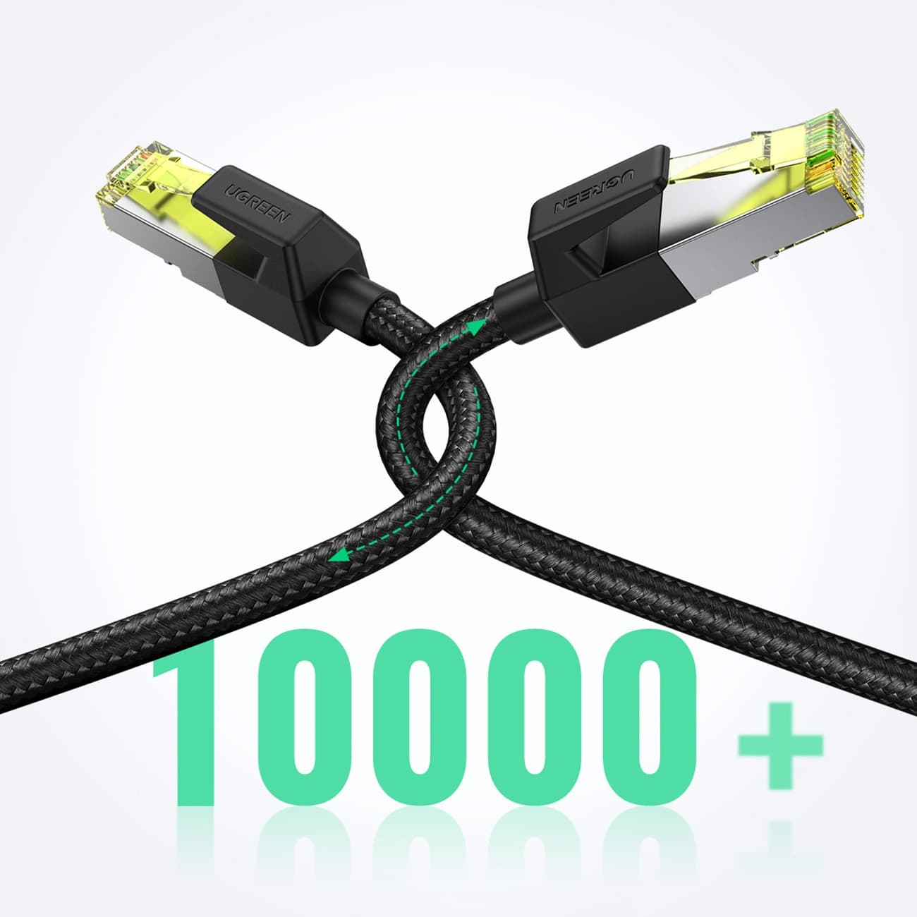 کابل شبکه F/FTP CAT7 یوگرین مدل UGREEN NW150-80422 طول 1.5 متر — تصویر ۱۰
