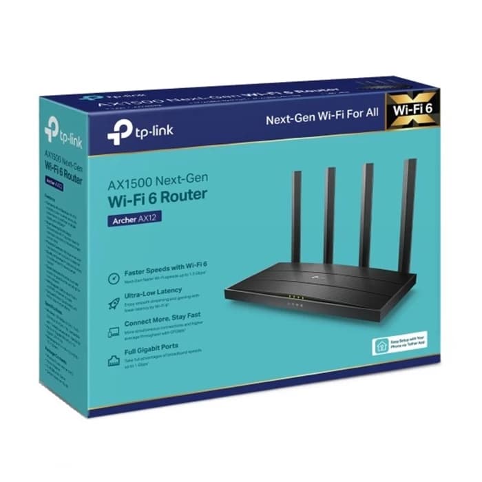 روتر بی سیم و دوباند AX1500 تی پی لینک مدل TPLink Archer AX12 — تصویر ۴