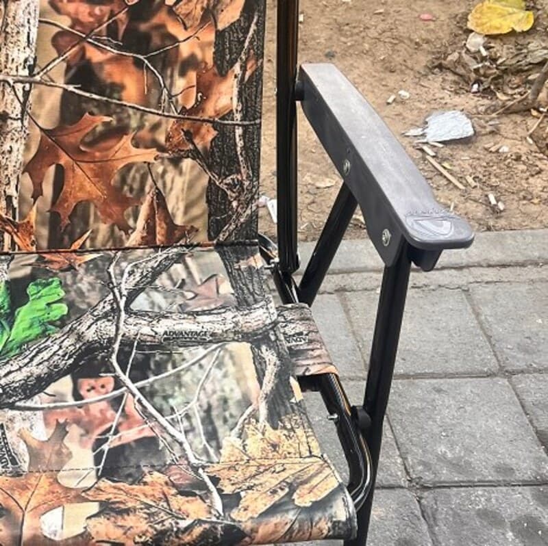 صندلی مسافرتی مدل سفری تاشو دسته دار مناسب ماشین و مسافرت و آفرود — تصویر ۴