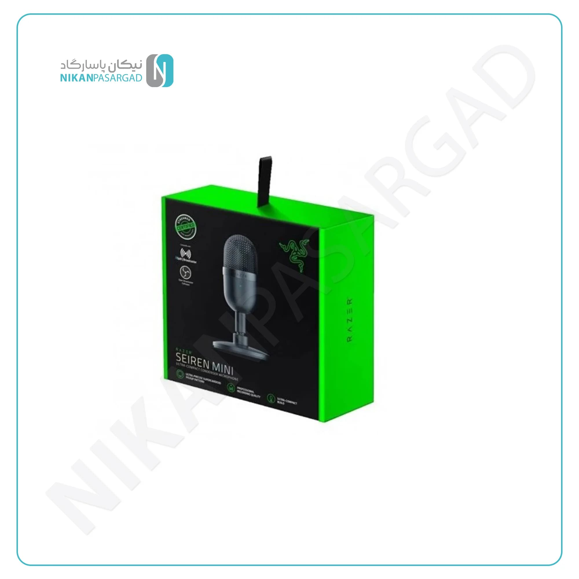 میکروفن رومیزی ریزر مدل Razer Seiren V3 Mini — تصویر ۱۰