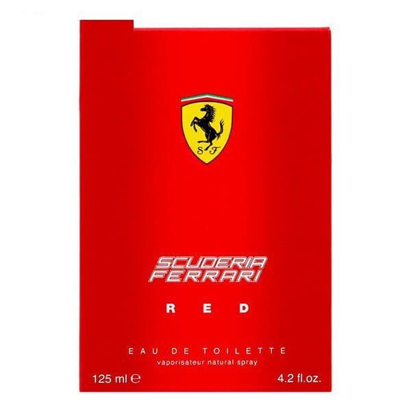 ادو تویلت مردانه فراری مدل Scuderia Ferrari Red حجم ۱۲۵ میلی لیتر — تصویر ۵