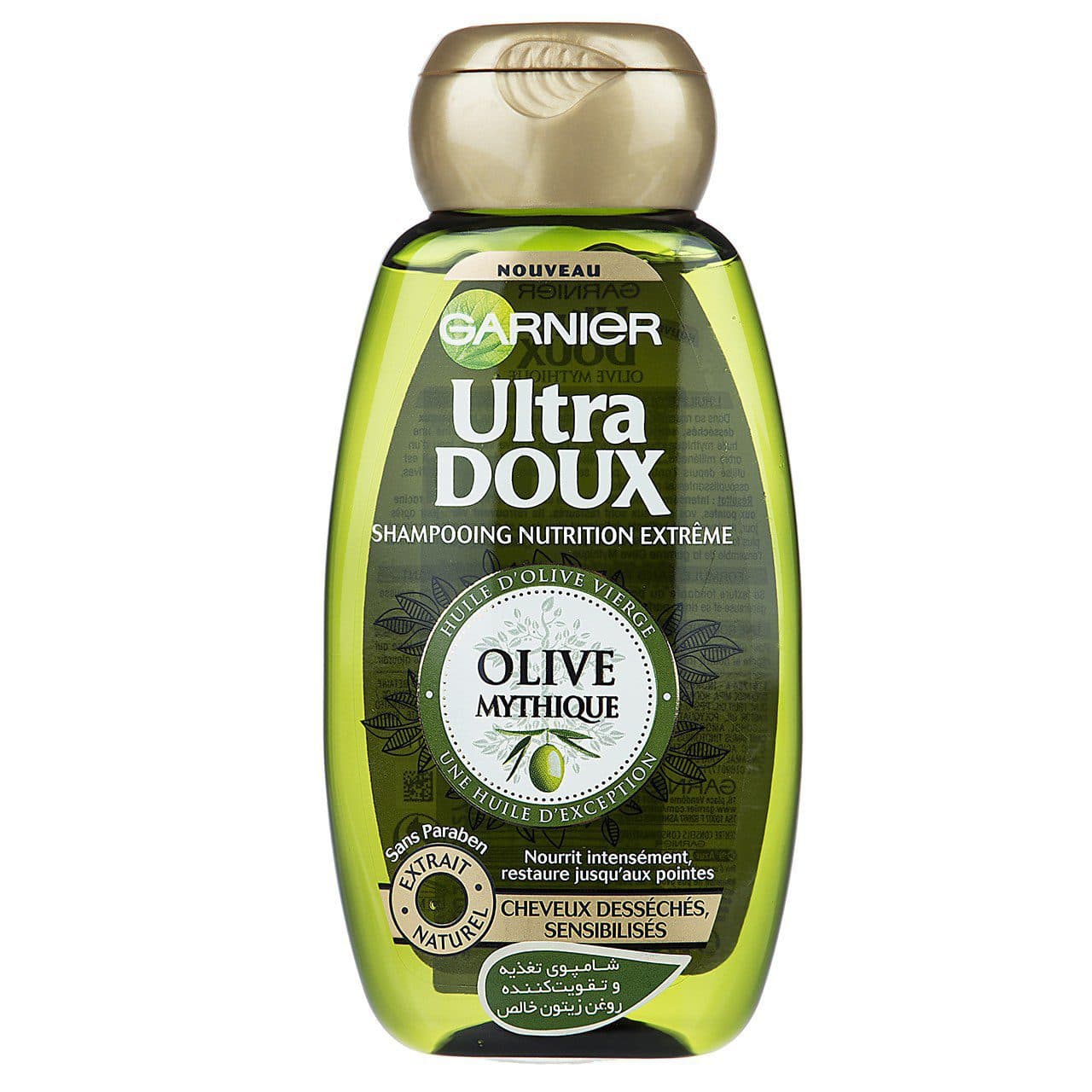 شامپو تقویت کننده و احیا کننده گارنیه سری Ultra Doux مدل Mythic Olive حجم ۲۵۰ میلی لیتر — تصویر ۵