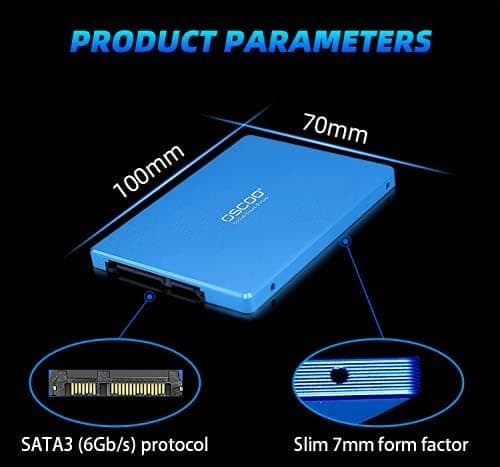 اس اس دی اینترنال اسکو مدل OSCOO Blue 001 128GB — تصویر ۵