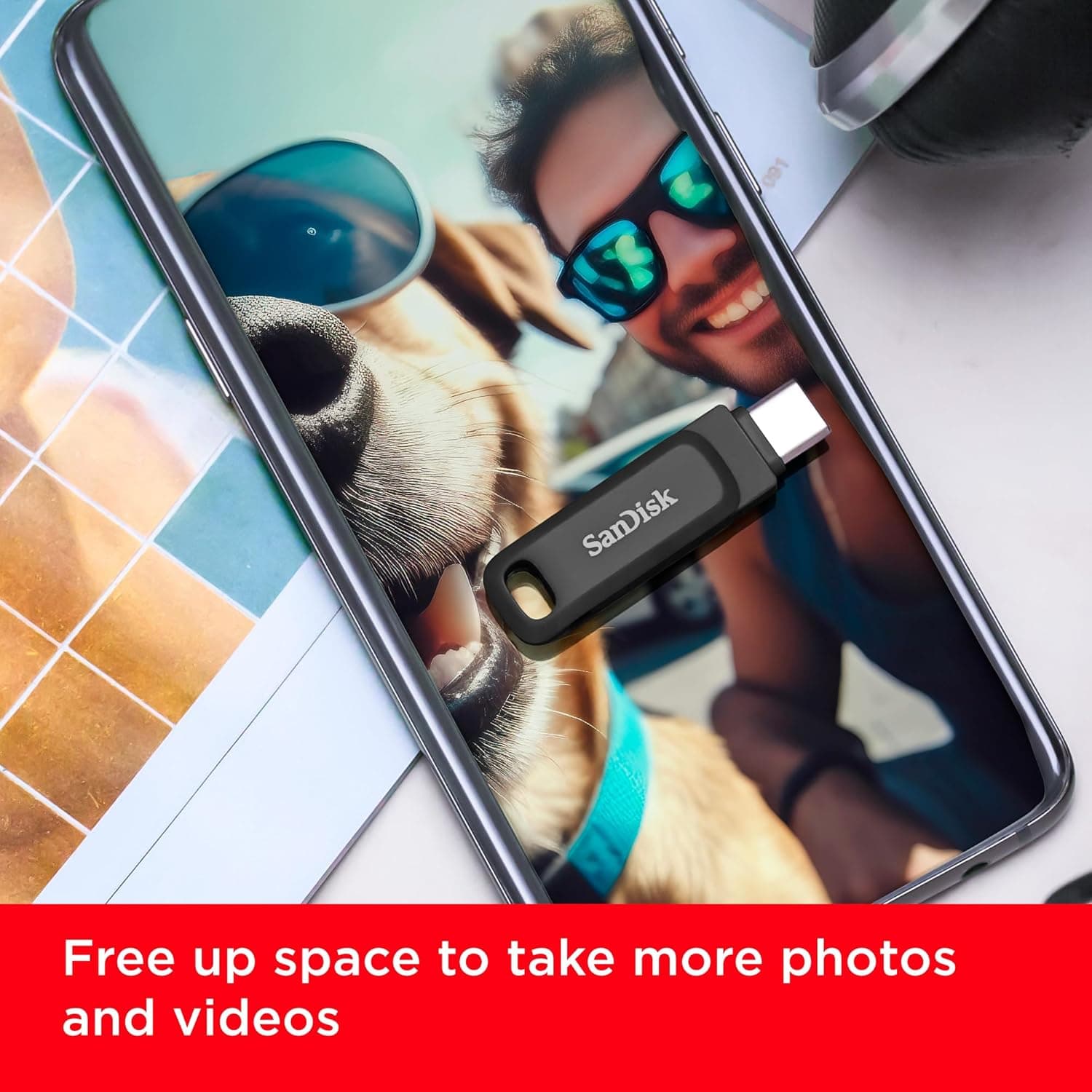 فلش مموری USB3.2 سندیسک مدل SANDISK Ultra Dual Drive GO ظرفیت 1 ترابایت — تصویر ۱۱