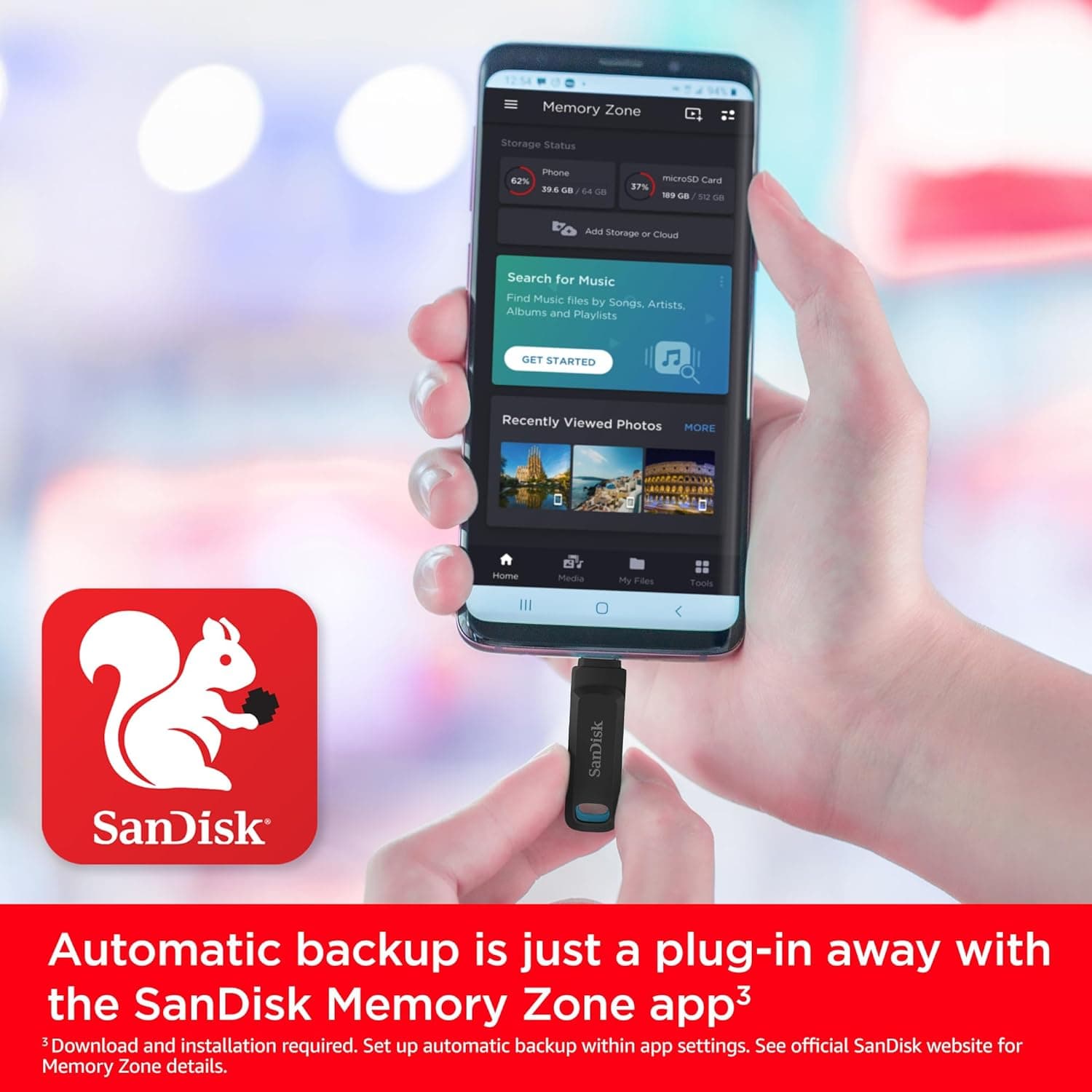 فلش مموری USB3.2 سندیسک مدل SANDISK Ultra Dual Drive GO ظرفیت 1 ترابایت — تصویر ۲
