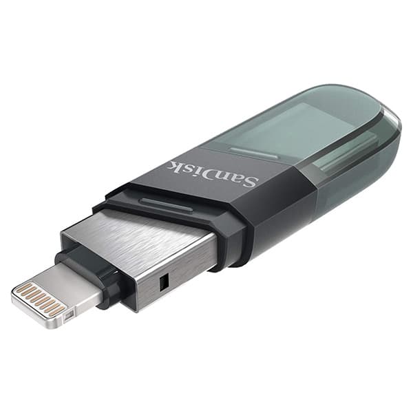 فلش مموری USB3.1 OTG Lightning سندیسک مدل SANDISK iXpand Flash Drive Flip ظرفیت 64GB — تصویر ۹