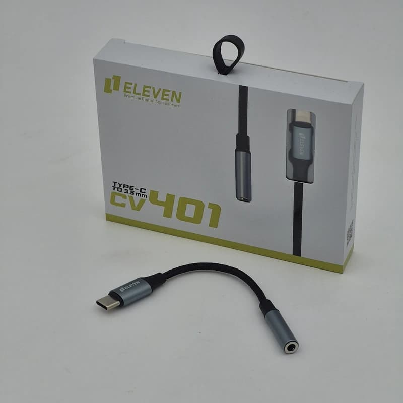 تبدیل Type-C به جک 3.5 الون مدل ELEVEN CV401 — تصویر ۱۲