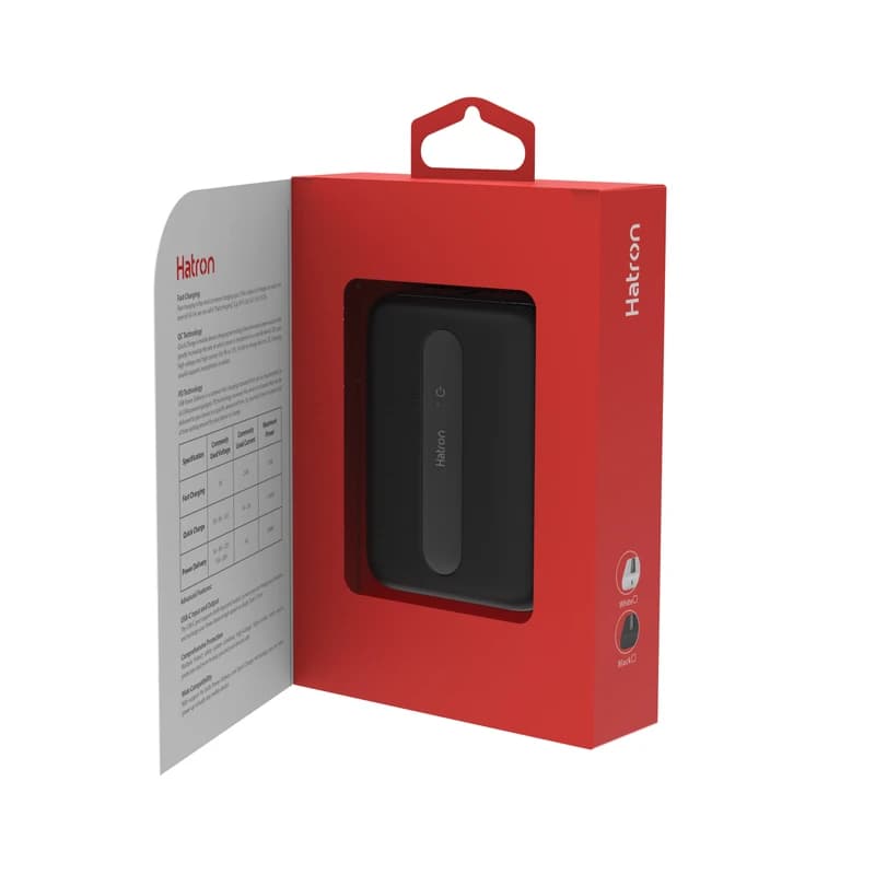 پاوربانک هترون مدل HATRON HPB1060M با ظرفیت 10000میلی آمپر ساعت — تصویر ۸