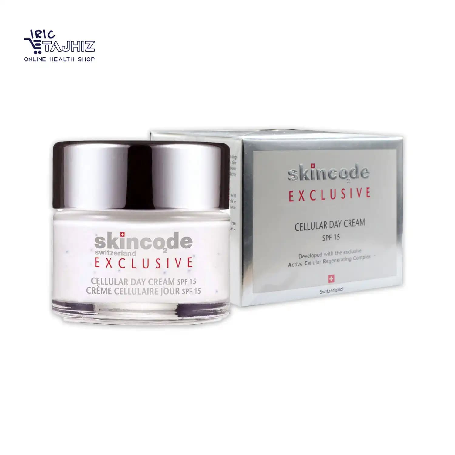 کرم روز سلول ساز SPF15 اسکین کد Skincode مدل EXCLUSIVE حجم 50 میلی لیتر — تصویر ۶