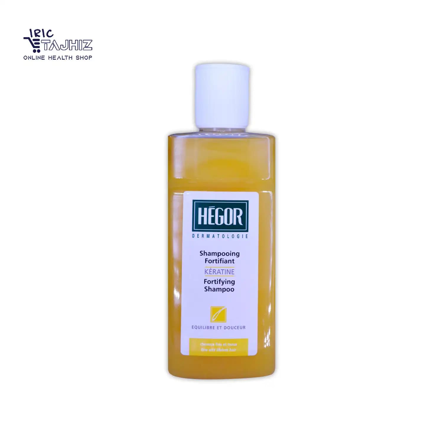 شامپو تقویت کننده کراتین هگور HEGOR حجم 150 میلی لیتر — تصویر ۴
