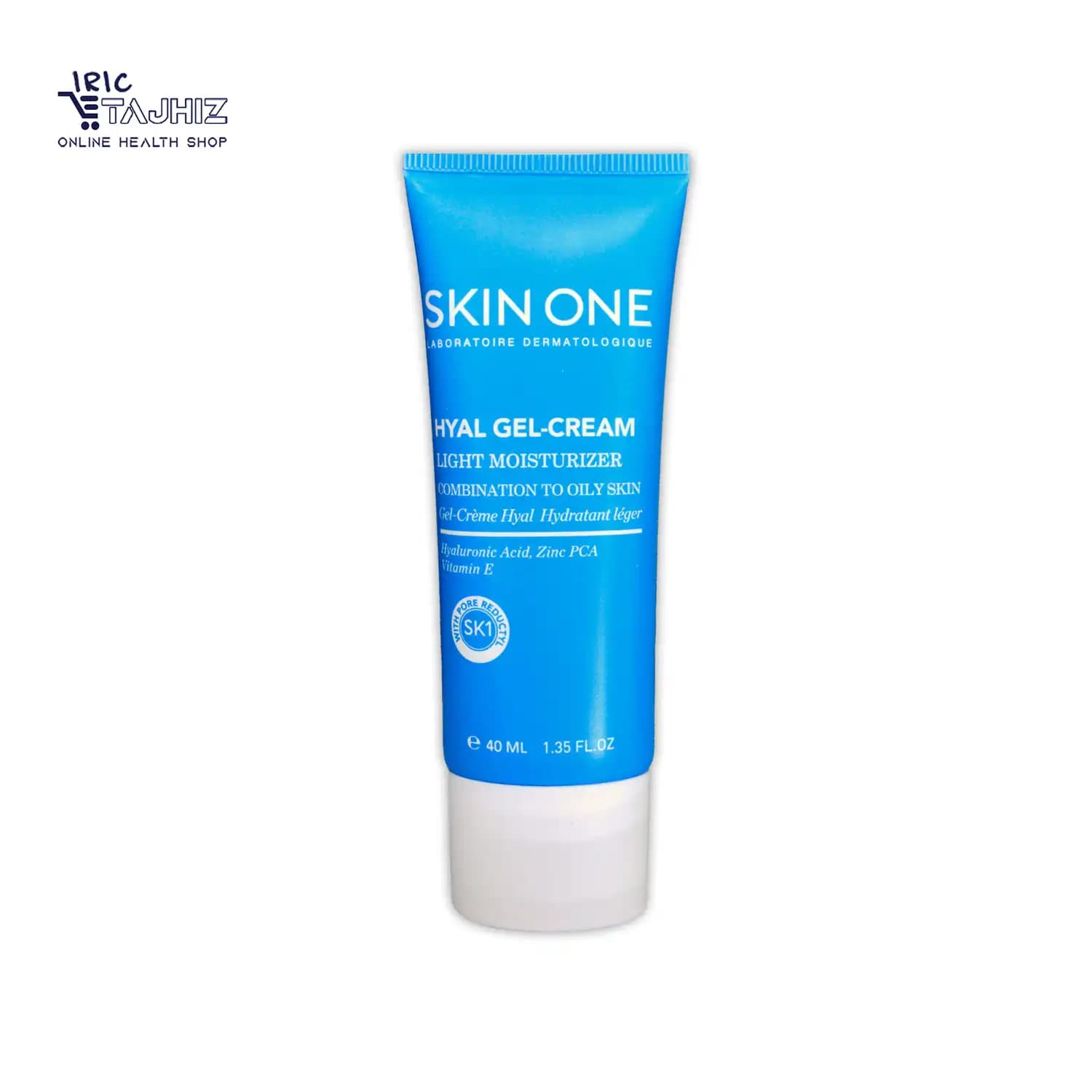 ژل کرم مرطوب کننده پوست چرب هیال اسکین وان SKIN ONE حجم 40 میلی لیتر — تصویر ۵