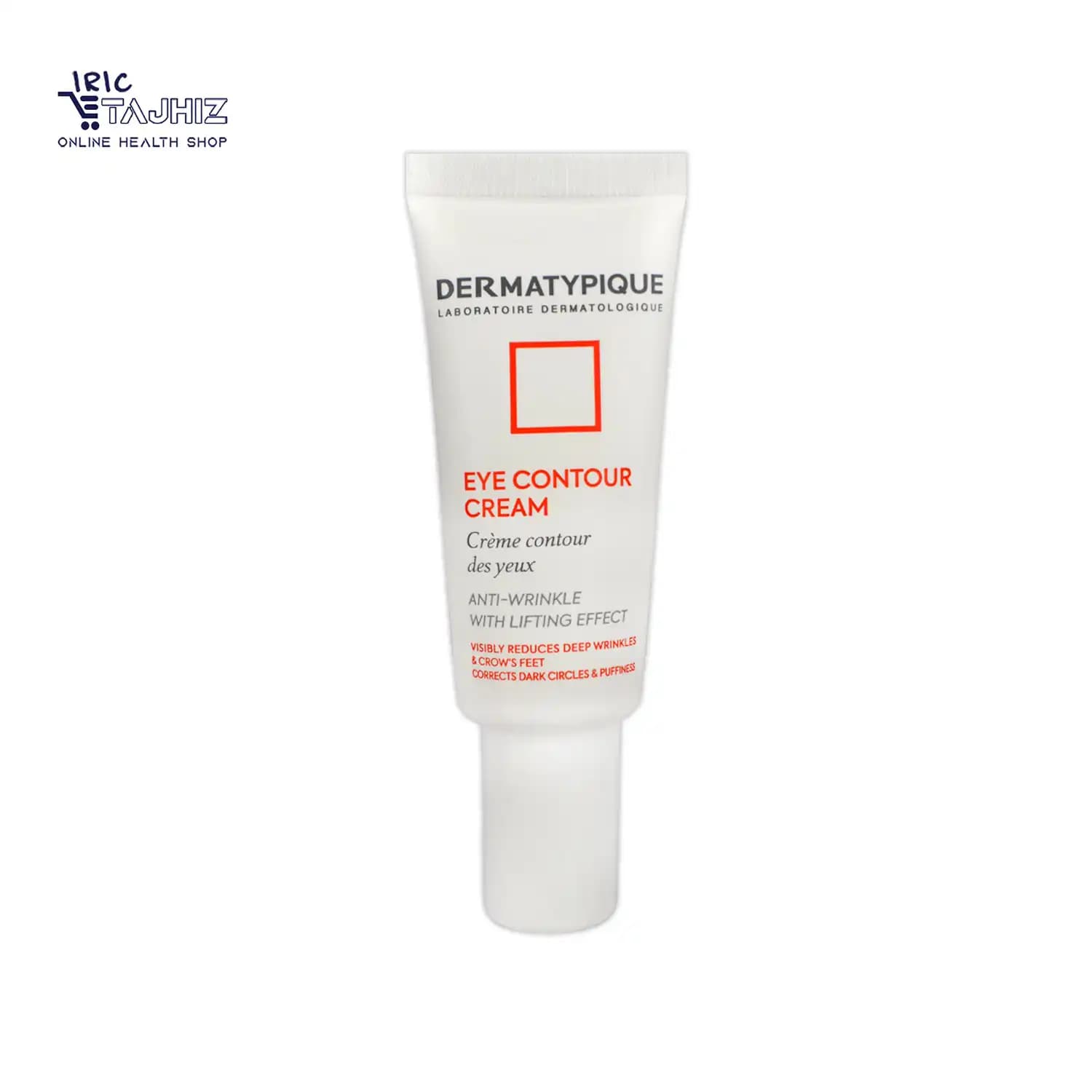 کرم ضد چروک و افتادگی دور چشم درماتیپیک DERMATYPIQUE حجم 20 میلی لیتر