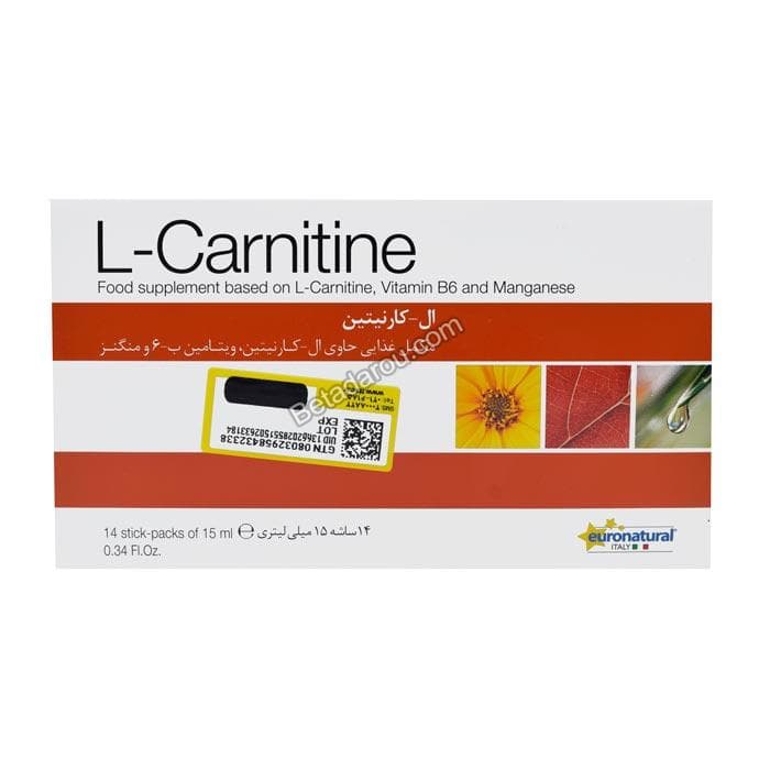 ال کارنیتین مایع یورونچرال ۱4 بسته ۱5 میلی لیتری — تصویر ۲