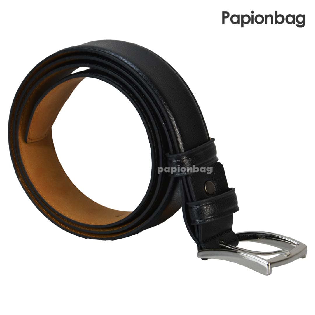 کمربند زبانه دار مردانه سگک کلاسیک چرم مصنوعی کد859 — تصویر ۹