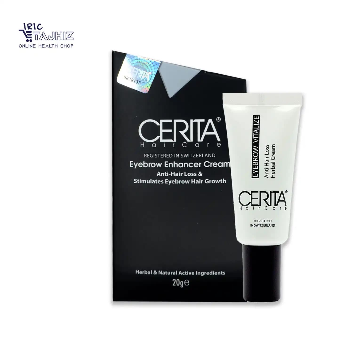 کرم احیا کننده و تقویت کننده ابرو سریتا CERITA حجم 20 میلی لیتر — تصویر ۶