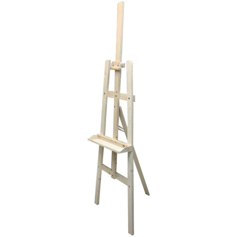 سه پایه بوم نقاشی تاشو تک شیار چوبی