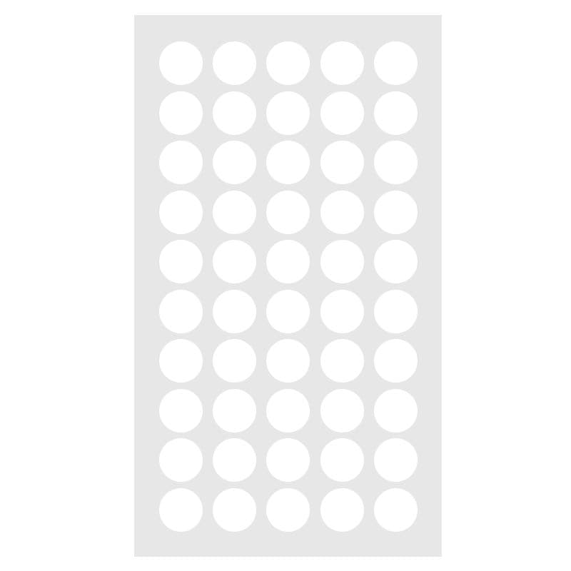 برچسب دایره ای سفید قطر 1 سانتی متر بسته 100 برگی — تصویر ۲