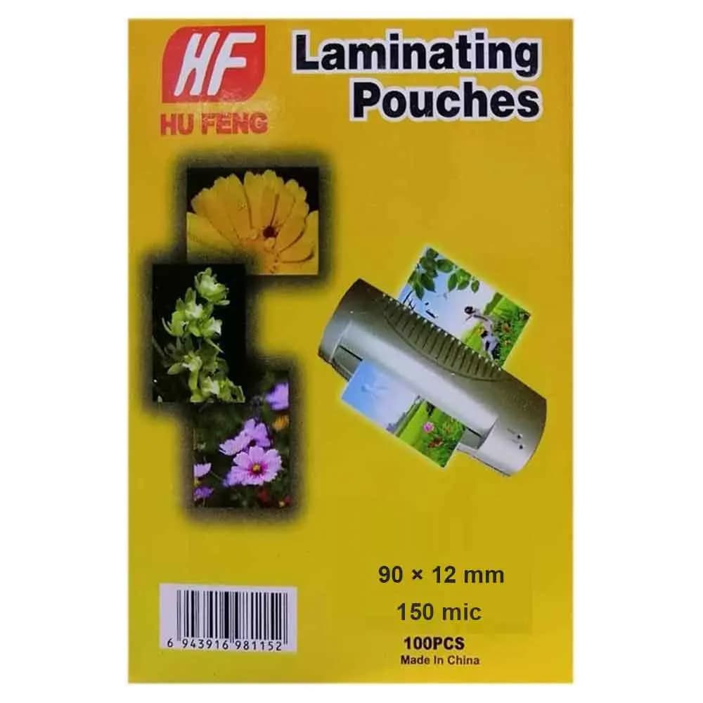 طلق پرس کارت 9 × 12 سانتی متر 150 میکرون رویال Royal خارجی بسته 100 عددی — تصویر ۲