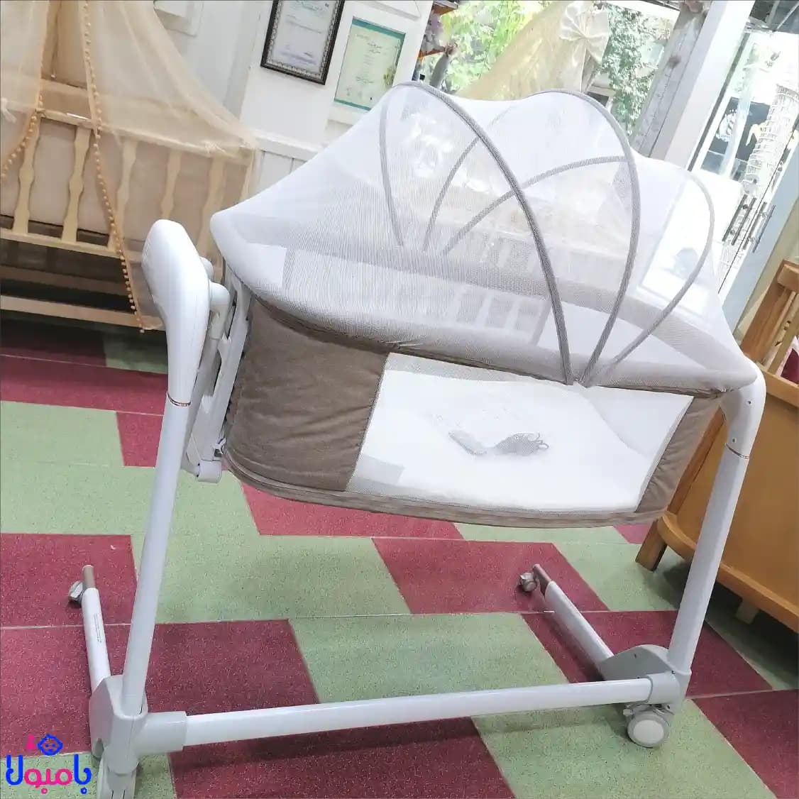 گهواره و تخت کنار مادر برقی کیدیلو مدل 506 — تصویر ۶