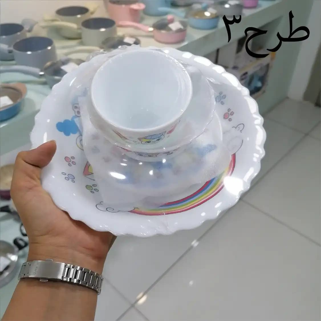 سرویس ظروف ۵ تکه آرکوپال کودک طرح فانتزی — تصویر ۱۰