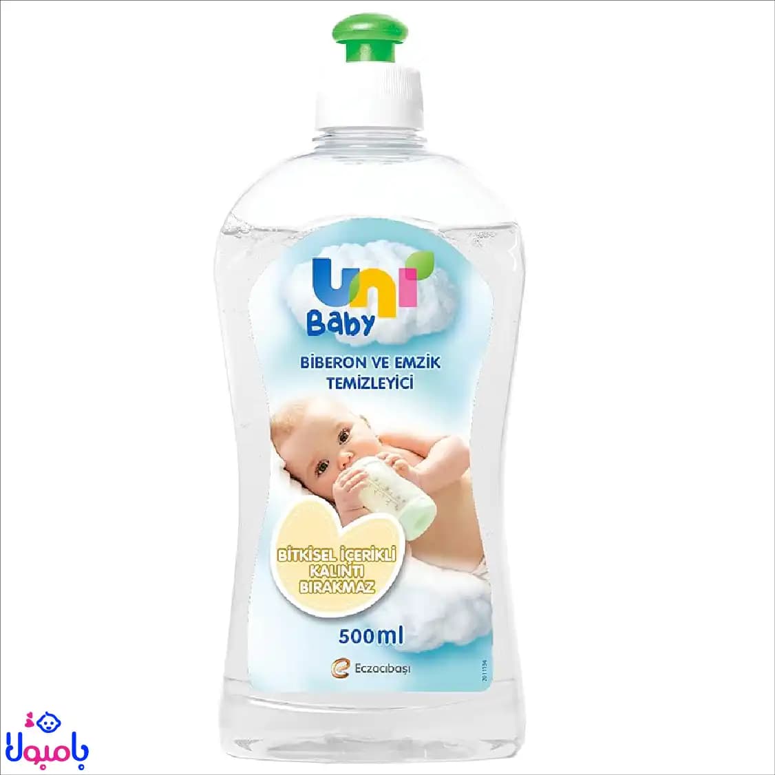 مایع استریل شیشه شیر یونی بیبی حجم 500 میلی لیتر — تصویر ۴