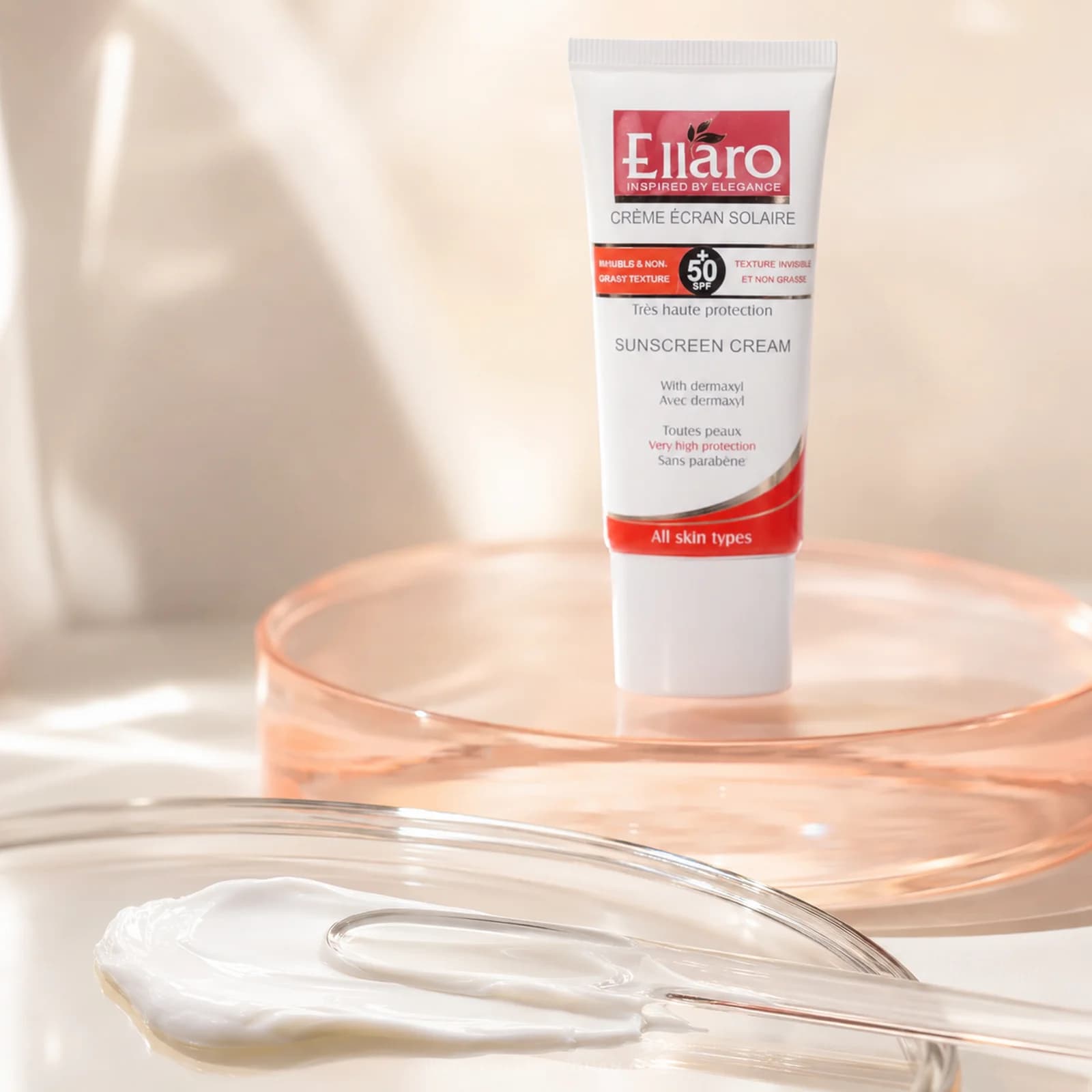ضد آفتاب الارو SPF50 انواع پوست بی رنگ انواع پوست — تصویر ۹