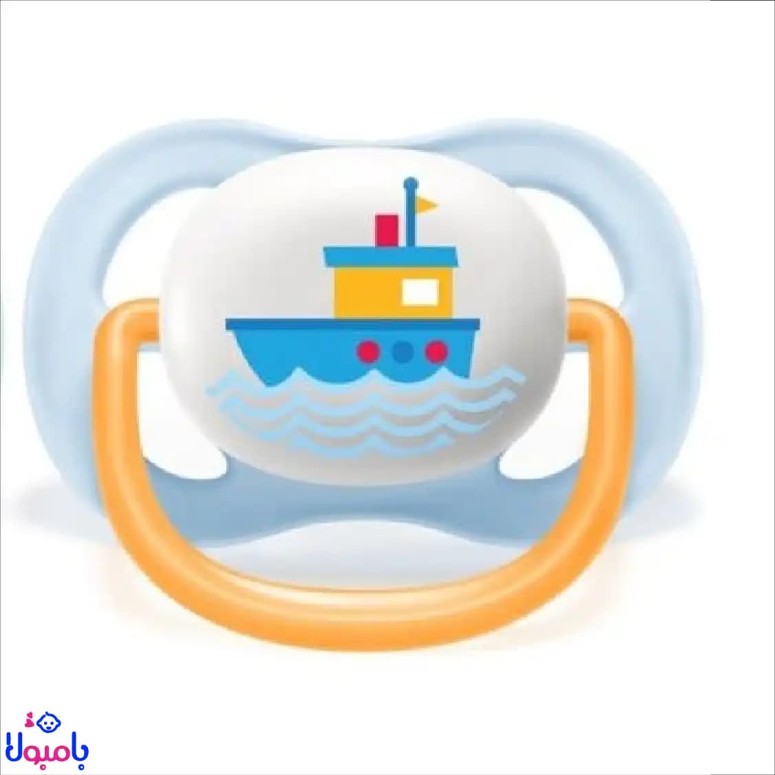 پستانک ارتودنسی التراسافت اونت طرح قایق 0تا6 ماه فروش تک عددی — تصویر ۲