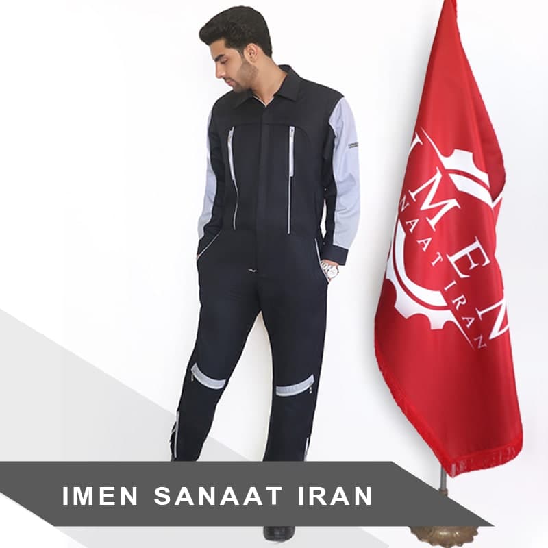 لباسکار بیلرسوت سفارشی مشکی طوسی کد 1135 — تصویر ۴