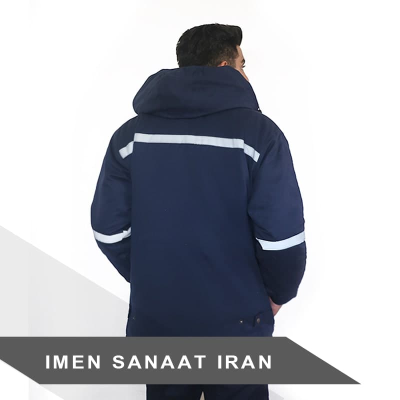 لباس کار اورکت آلتین ایمن صنعت ایران — تصویر ۴