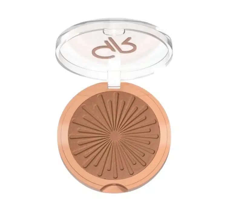 برنزر پودری گلدن رز Golden Rose مدل Sun Bright رنگ Golden Bronze شماره 03