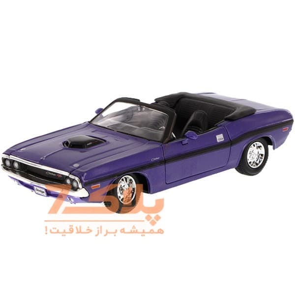 ماشین بازی مایستو مدل 1970Dodge Challenger R-T Convertible — تصویر ۲
