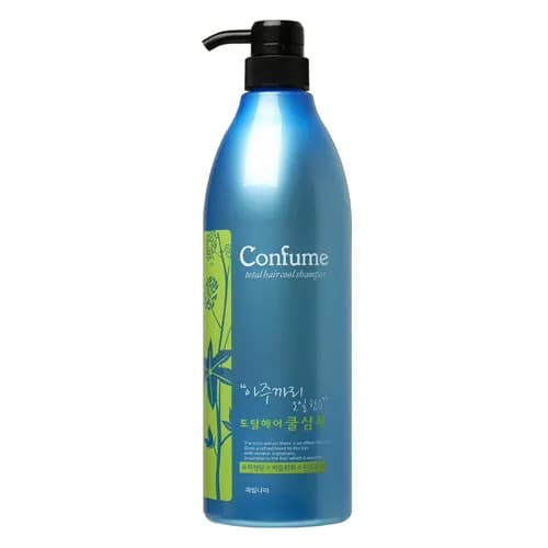 شامپو خنک کننده و ترمیم کننده کانفیوم Confume مدل Total Hair Cool حجم 950 میل — تصویر ۵