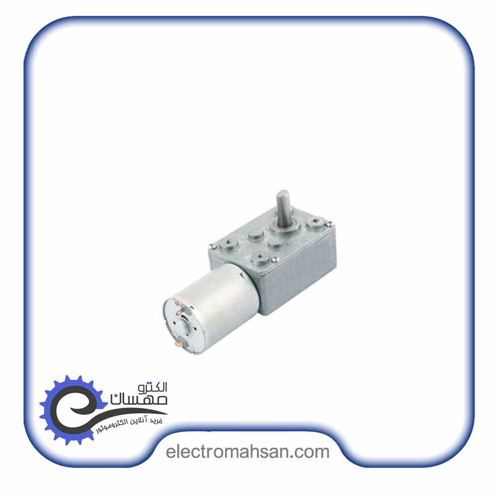 موتور دیسی گیربکس دار کوچک 120 دور 12 ولت شفت بغل(نود درجه) مدل ZWL سری FP برند ژنگ چین — تصویر ۲