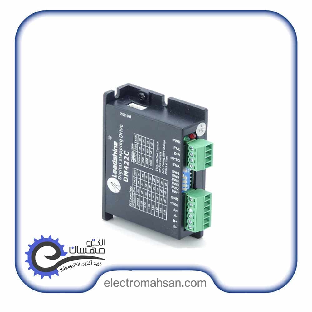 درایور استپ موتور لیدشاین، دو فاز، 2.2 آمپر، 4 سیم، مدل DM422C — تصویر ۴