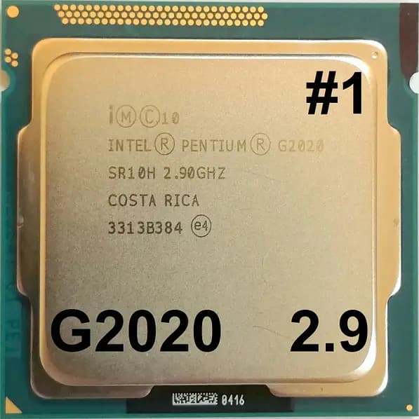 پردازنده مرکزی اینتل سری Ivy Bridge مدل Pentium G2020 Tray — تصویر ۴