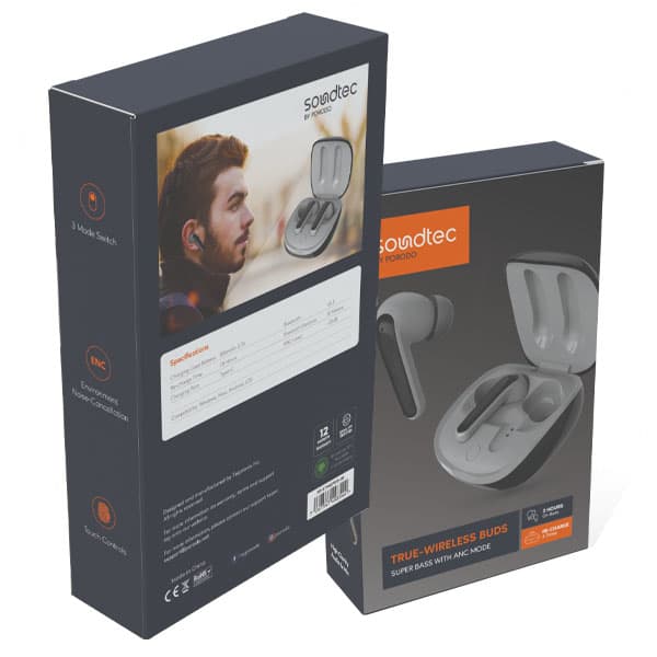هندزفری بلوتوثی پرودو مدل Soundtec STWLEP015 — تصویر ۵