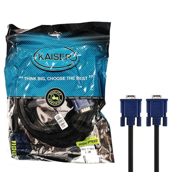 کابل VGA طول 3 متر KAISER