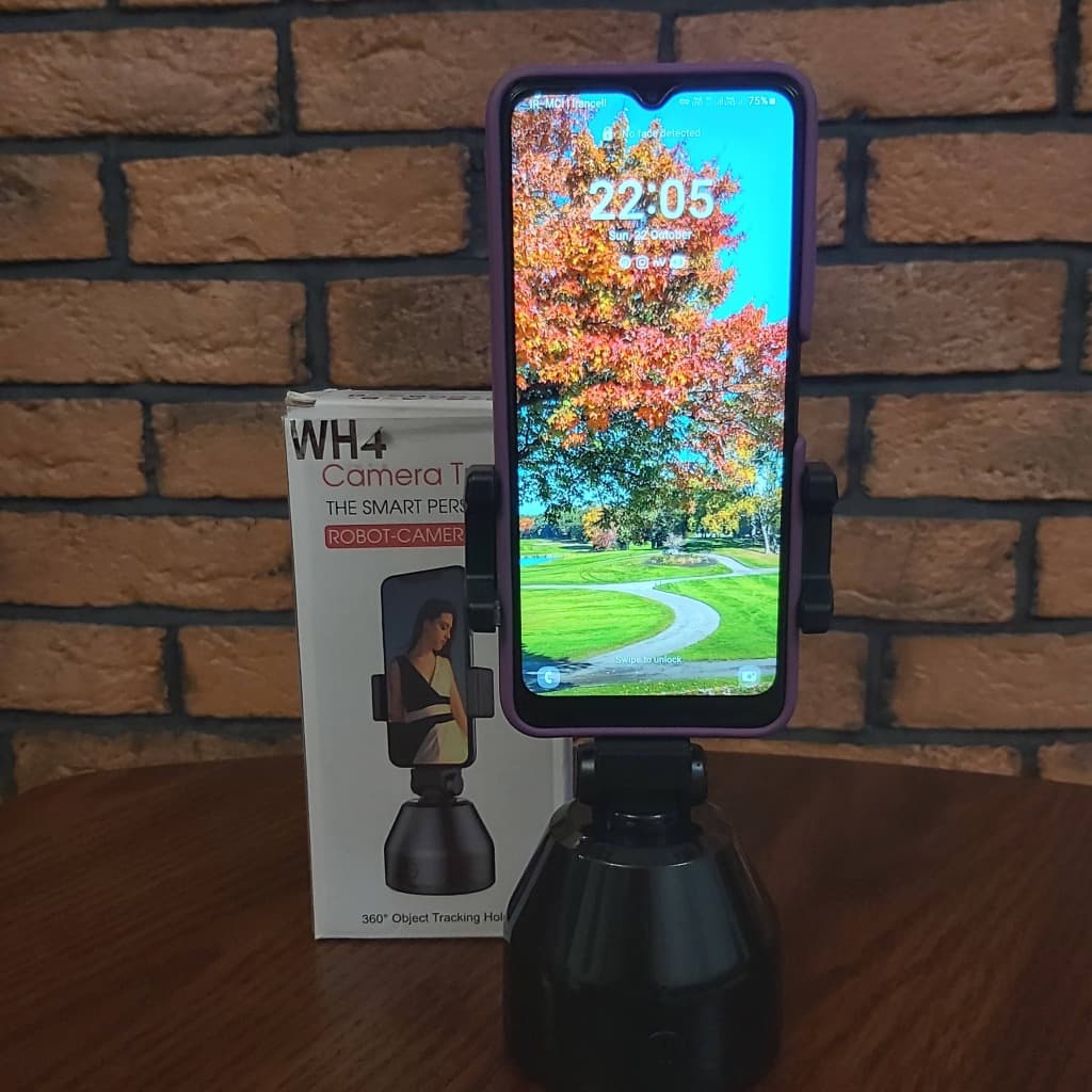 استند موبایل متحرک 360 درجه بلوتوث خور کد(97) — تصویر ۴