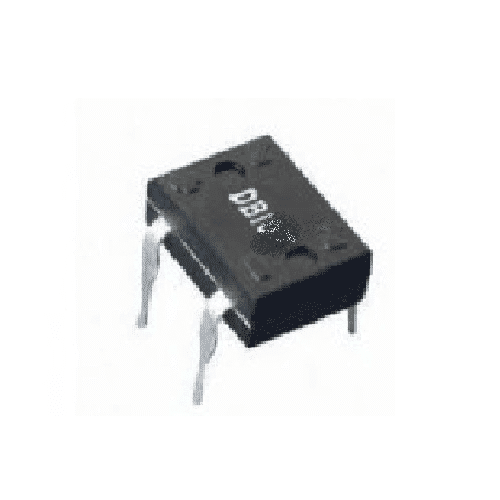 پل دیود 400V-1A مربعی DBL104 بسته 5 تایی — تصویر ۲
