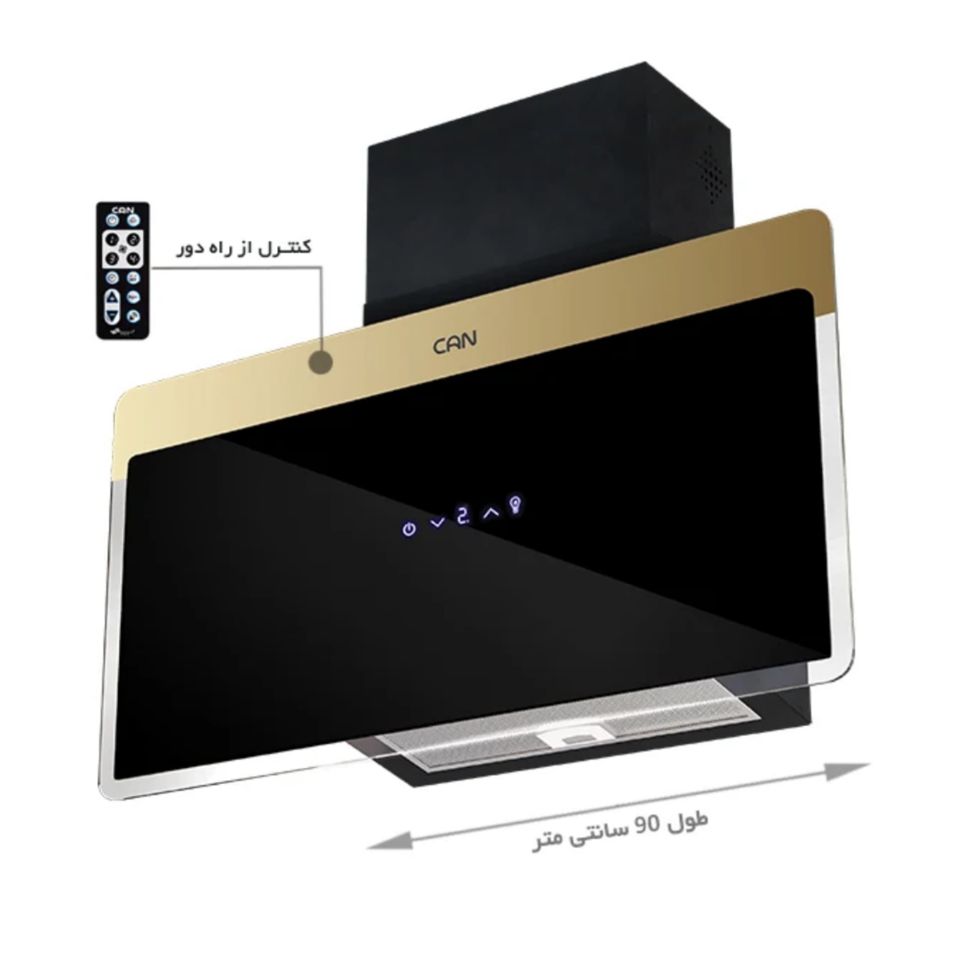 هود کن مدل مارس M سایز 90 — تصویر ۲