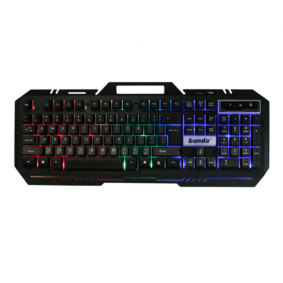 کیبورد و ماوس گیمینگ Banda KM-77 RGB — تصویر ۶