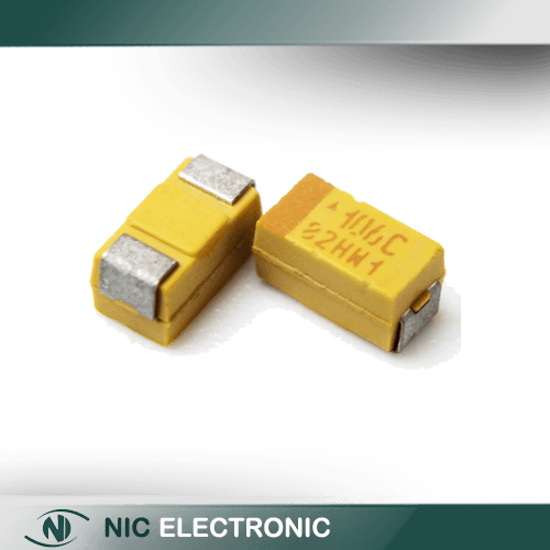 خازن تانتال SMD 10uF / 16V پکیج D بسته 5 تایی — تصویر ۳