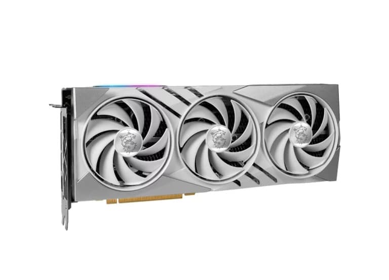 کارت گرافیک ام اس آی MSI RTX 4070TI SUPER GAMING X SLIM WHITE 12GB OC D6 — تصویر ۲