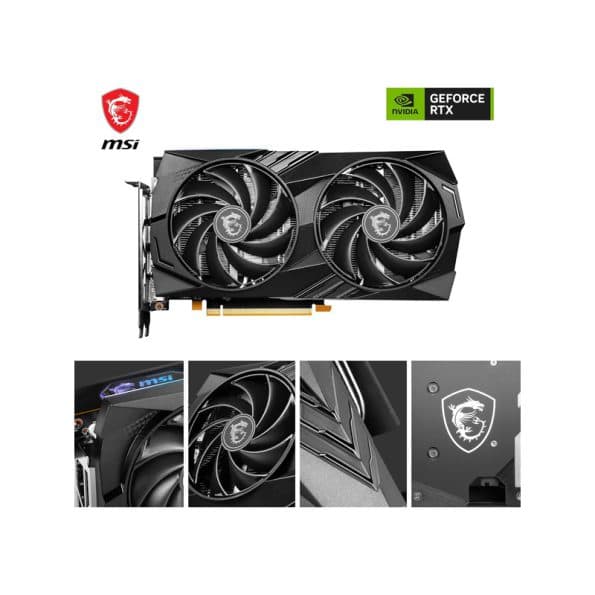 کارت گرافیک ام اس آی MSI RTX 4060 GAMING X MLG 8GB OC D6 — تصویر ۳