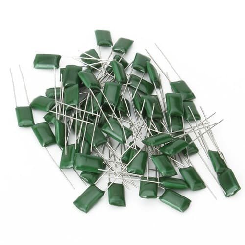 خازن پلی استر 4.7nF / 1000V بسته 500 تایی