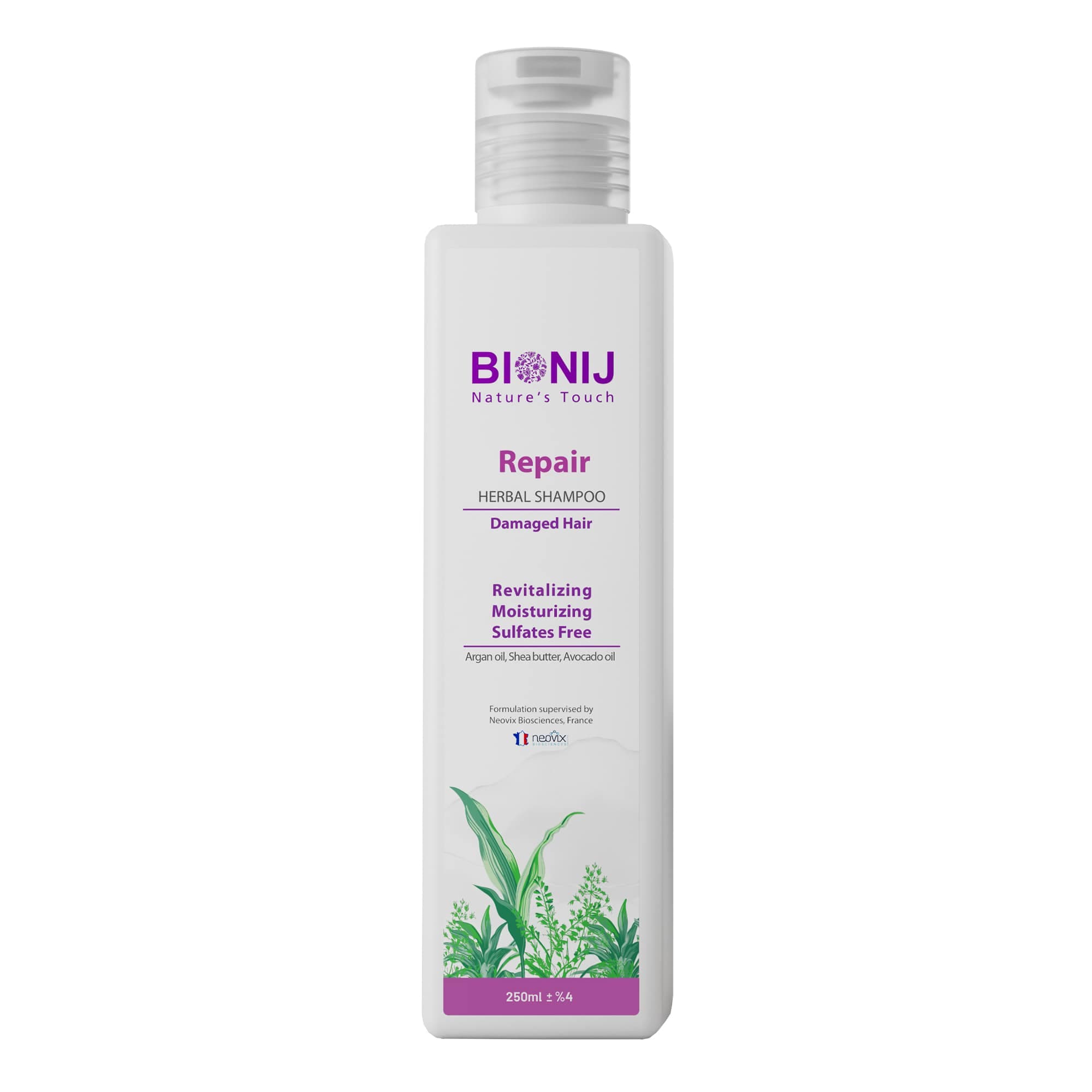 شامپو مخصوص موهای آسیب دیده بیونیج مدل-Repair-BIONIJ — تصویر ۲