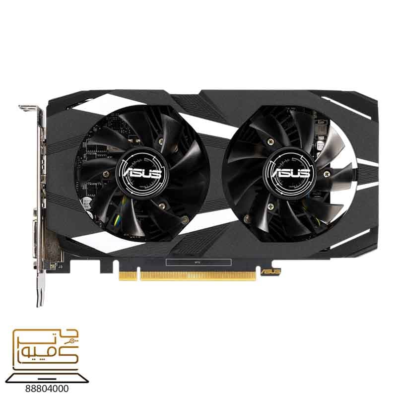 گرافیک ایسوس ASUS GTX 1650 DUAL 4GB OC EDITION D6