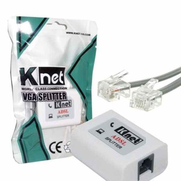اسپلیتر Knet ADSL+کابل تلفن — تصویر ۶